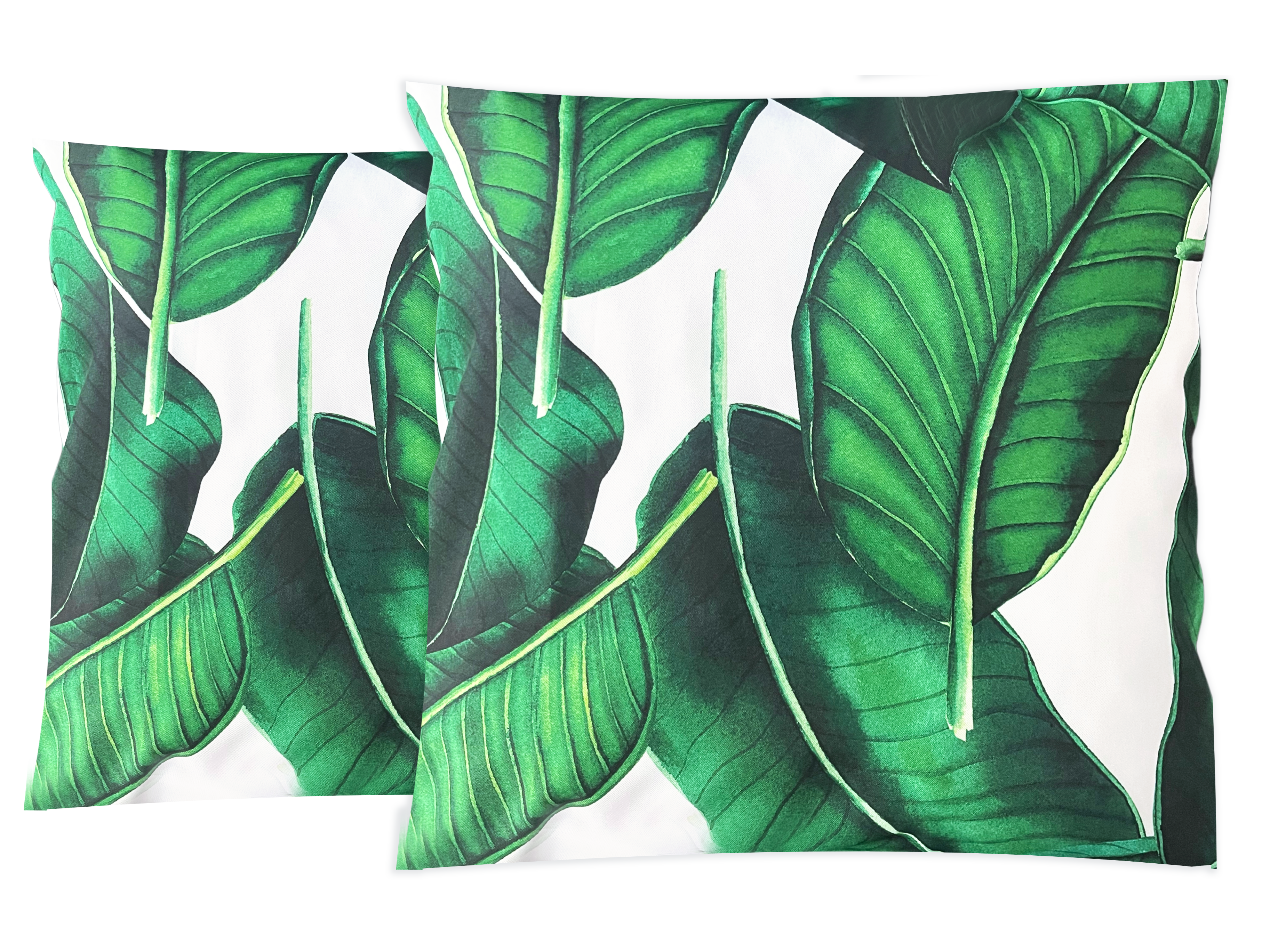 Banana Leaf Throw Pillow Cover - Linen Closet Home