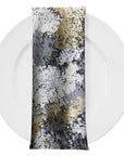 Metallic Cascade Napkin - Set of 4 - Reversible