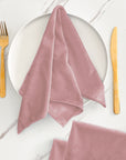 Velvet Napkins - Set of 4 - Variety of Colours - Linen Closet Home