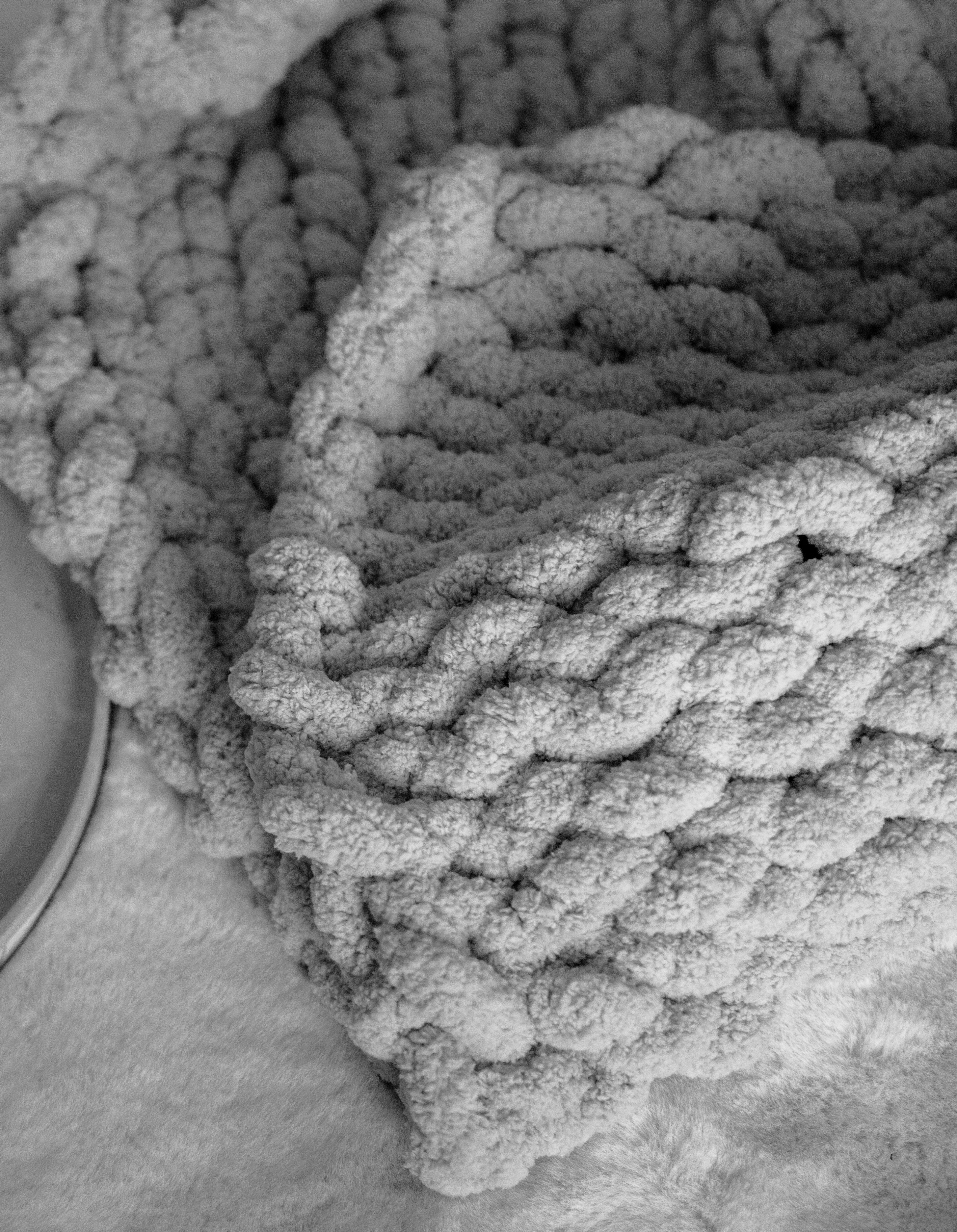 Chunky Knit Blanket - Linen Closet Home