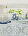 French Floral Tablecloth - Reversible