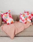 Spring Blossom Throw Pillow Cover