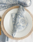 French Floral Napkin - Set of 4 - Reversible