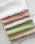 Faux Linen Napkin - Set of 4 - Variety of Colours