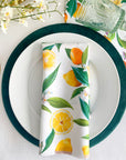 Lemon Tree Napkin - Set of 4
