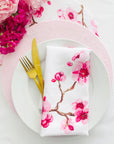 Cherry Blossom Napkins - Set of 4