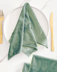 Velvet Napkins - Set of 4 - Variety of Colours