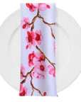 Cherry Blossom Napkins - Set of 4 - Linen Closet Home