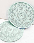 Mandala Coasters - Set of 2 - Variety of Colours - Linen Closet Home