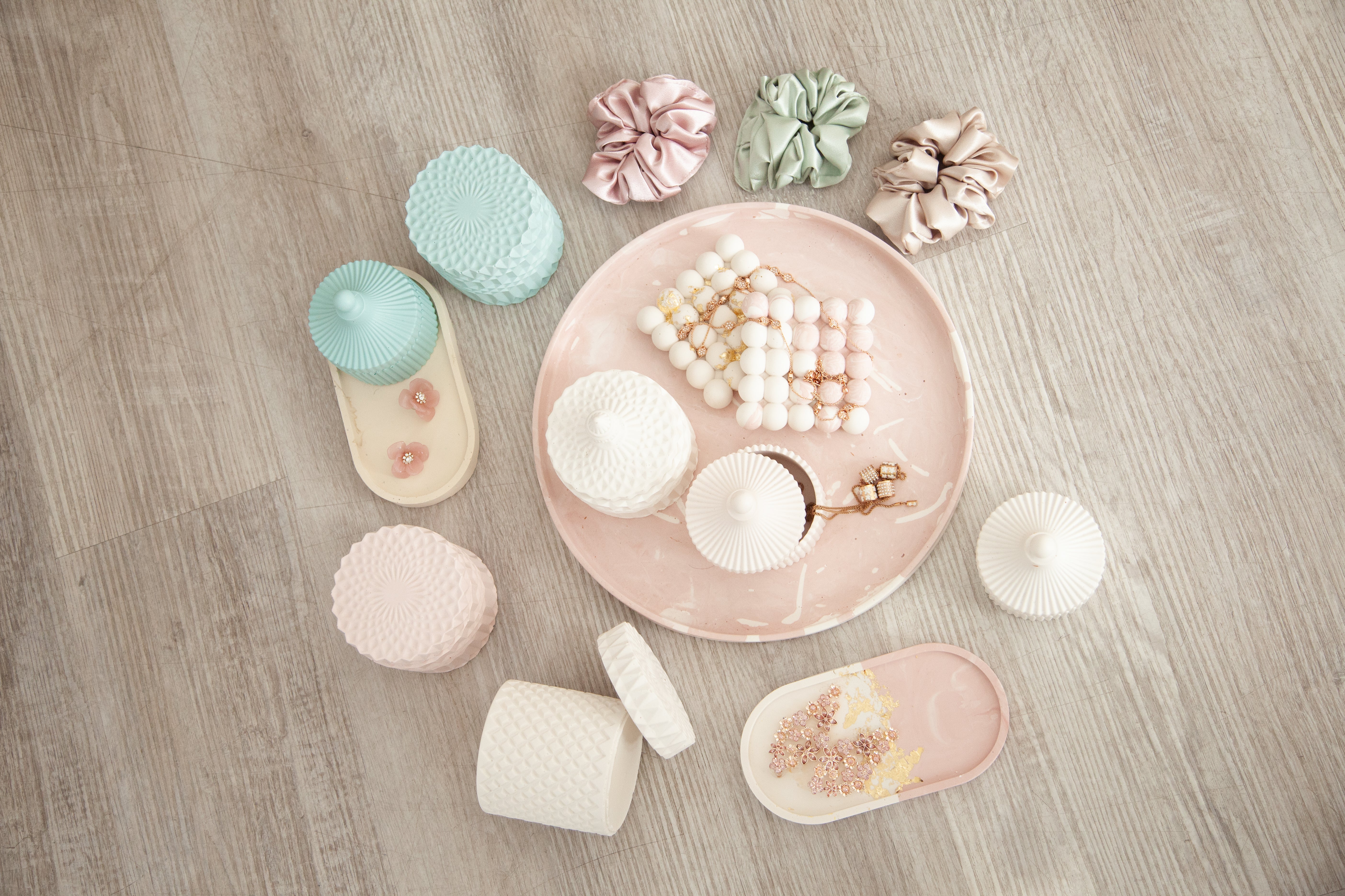Trinket Jars and Trays 