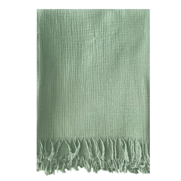 Gauze Throw Blanket - Linen Closet Home