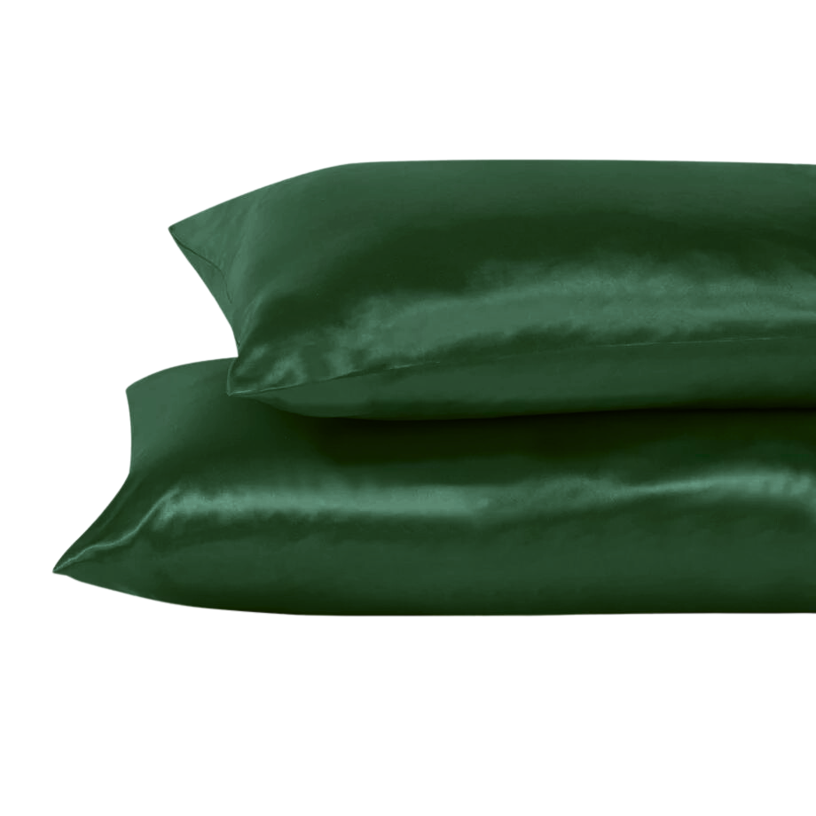 Satin Pillowcases - Set of 2 - Variety of Colours