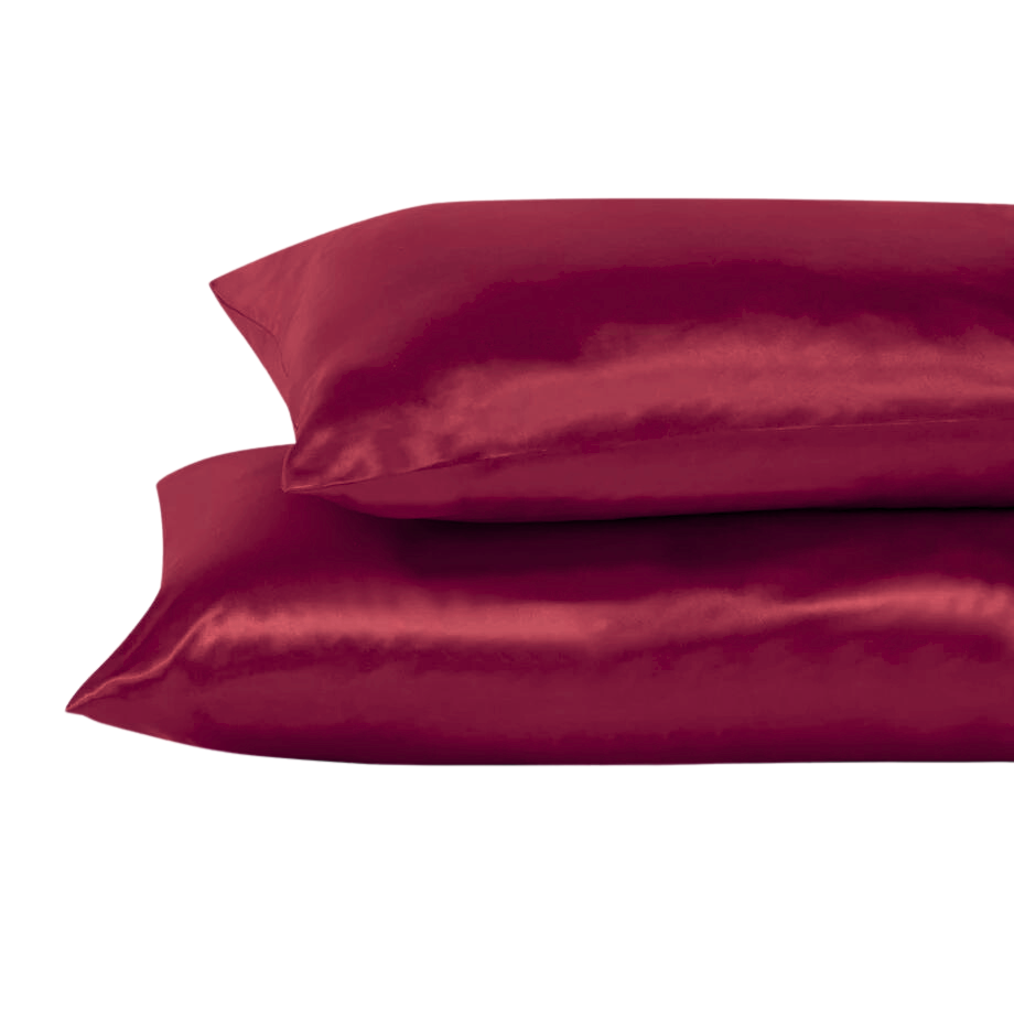 Satin Pillowcases - Set of 2 - Variety of Colours