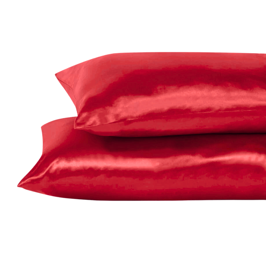 Satin Pillowcases - Set of 2 - Variety of Colours