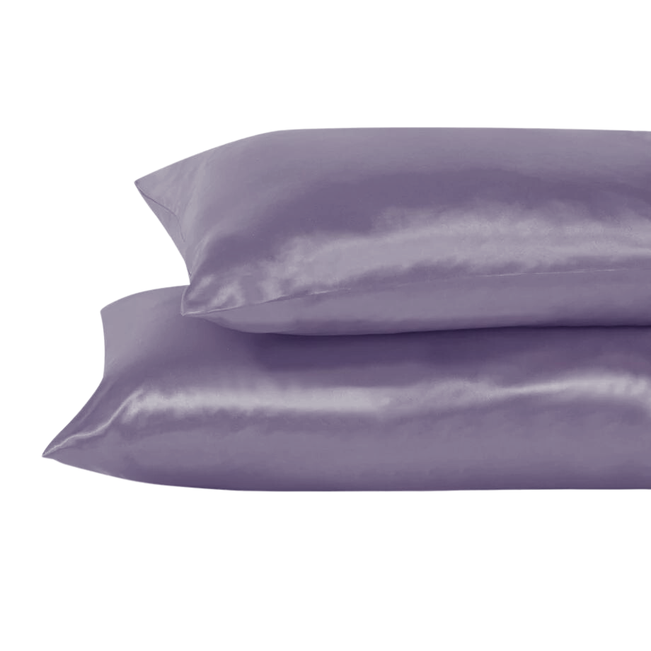 Satin Pillowcases - Set of 2 - Variety of Colours