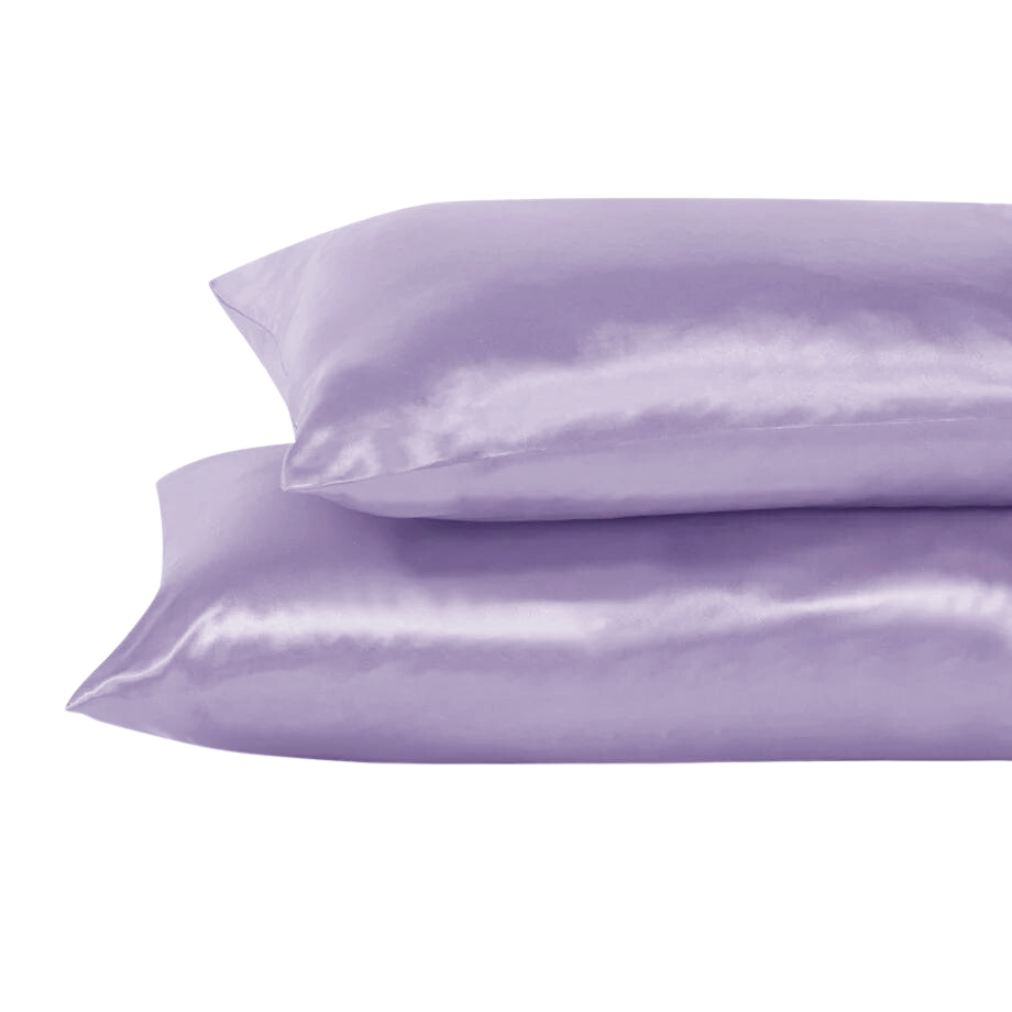 Satin Pillowcases - Set of 2 - Variety of Colours - Linen Closet Home