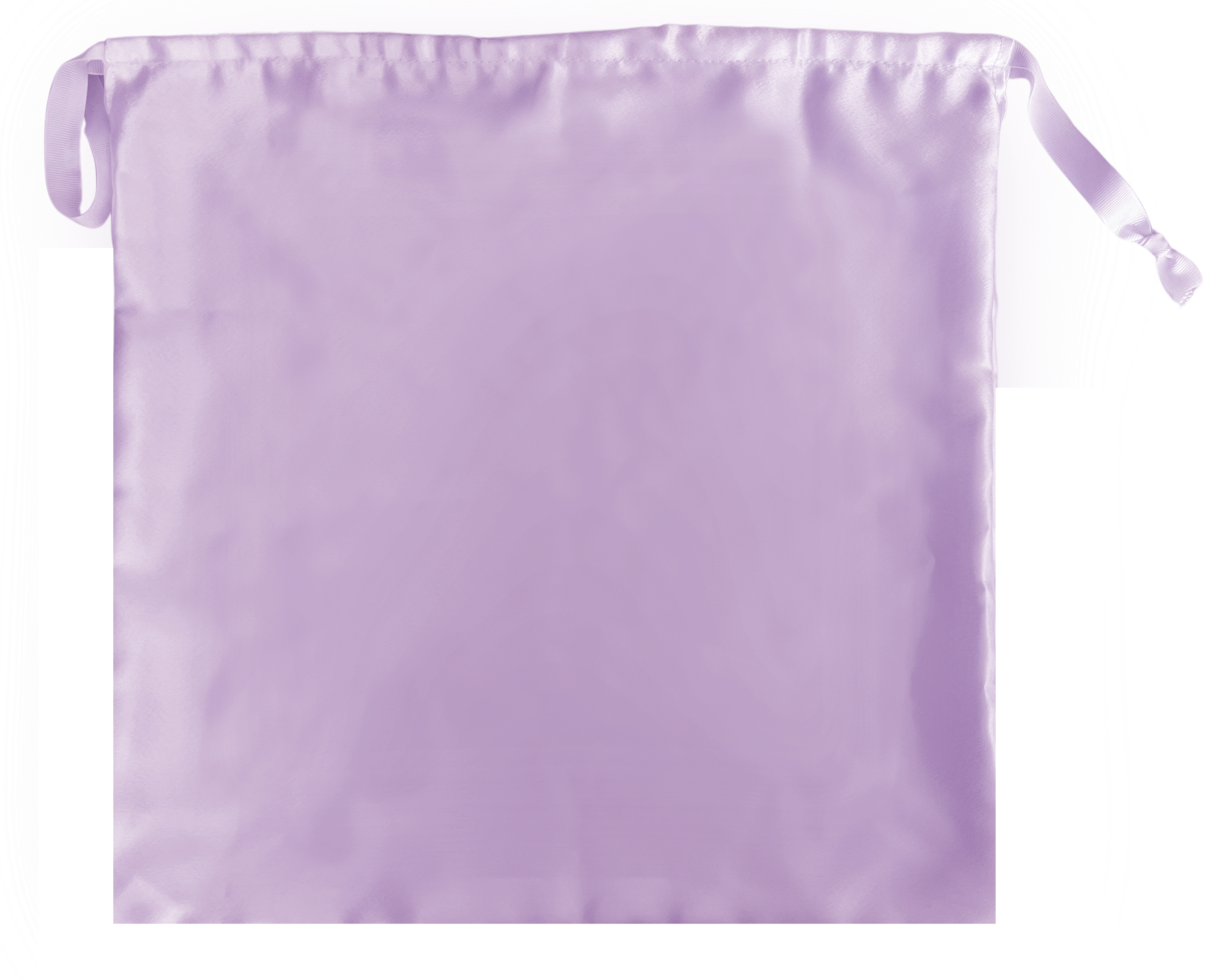 Lilac Satin Accessory Bag for purses, shoes, jewelry and more