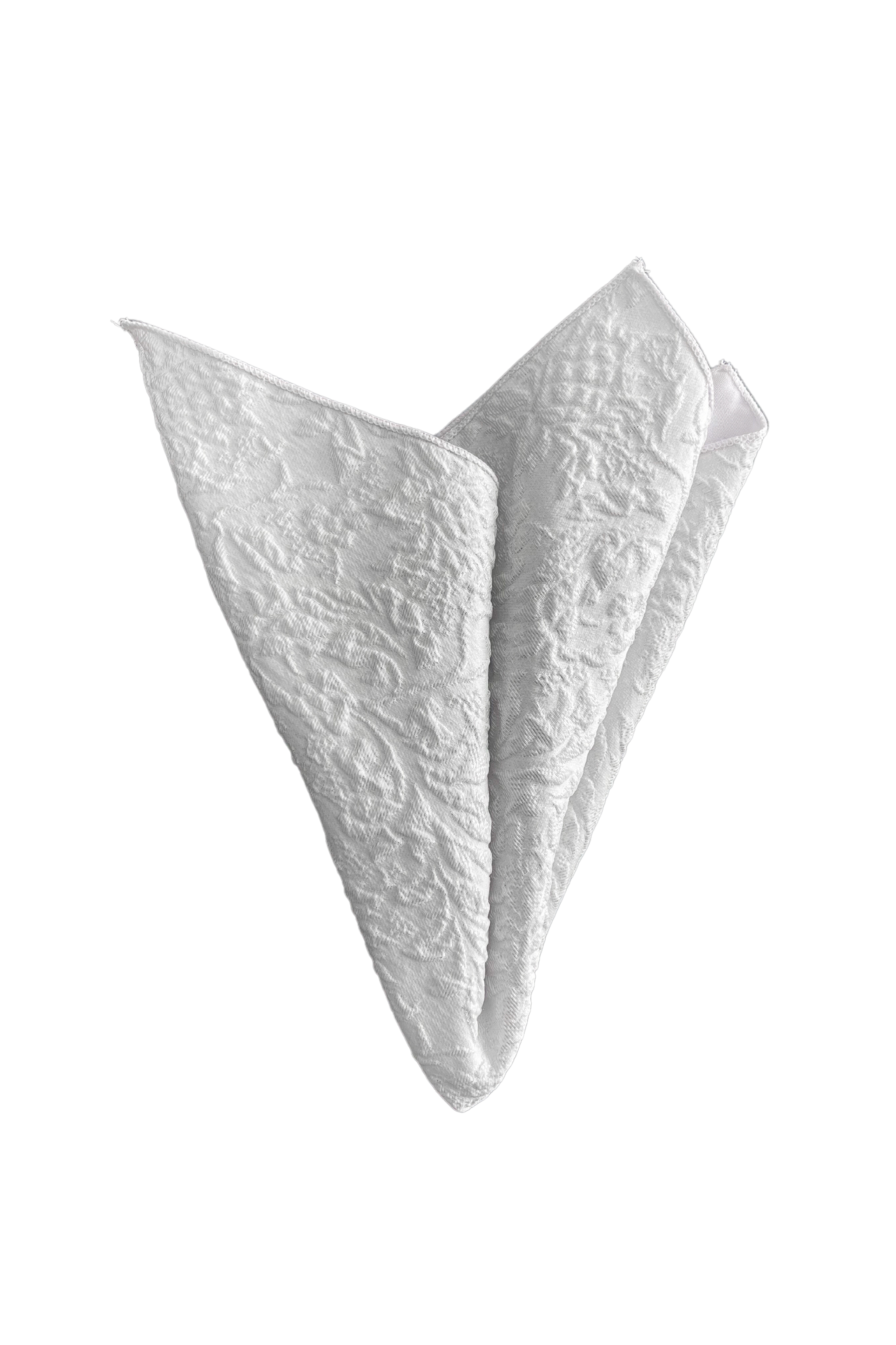 White Leaf Napkin - Set of 4 - Linen Closet Home