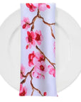 Cherry Blossom Napkins - Set of 4