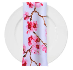 Cherry Blossom Napkins - Set of 4