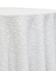 White Leaf Tablecloth - Canadian Linen Tablecloth