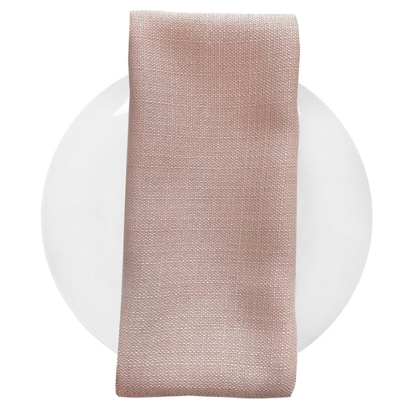Rustic Linen Napkin - Set of 4 - Variety of Colours