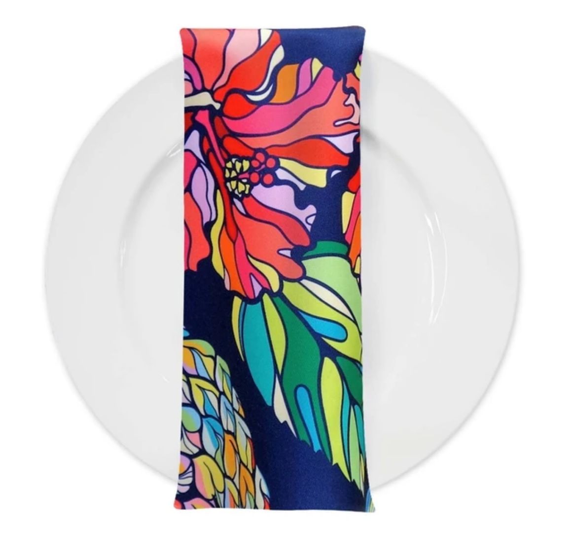 Tropical Garden Napkins - Set of 4 - Linen Closet Home